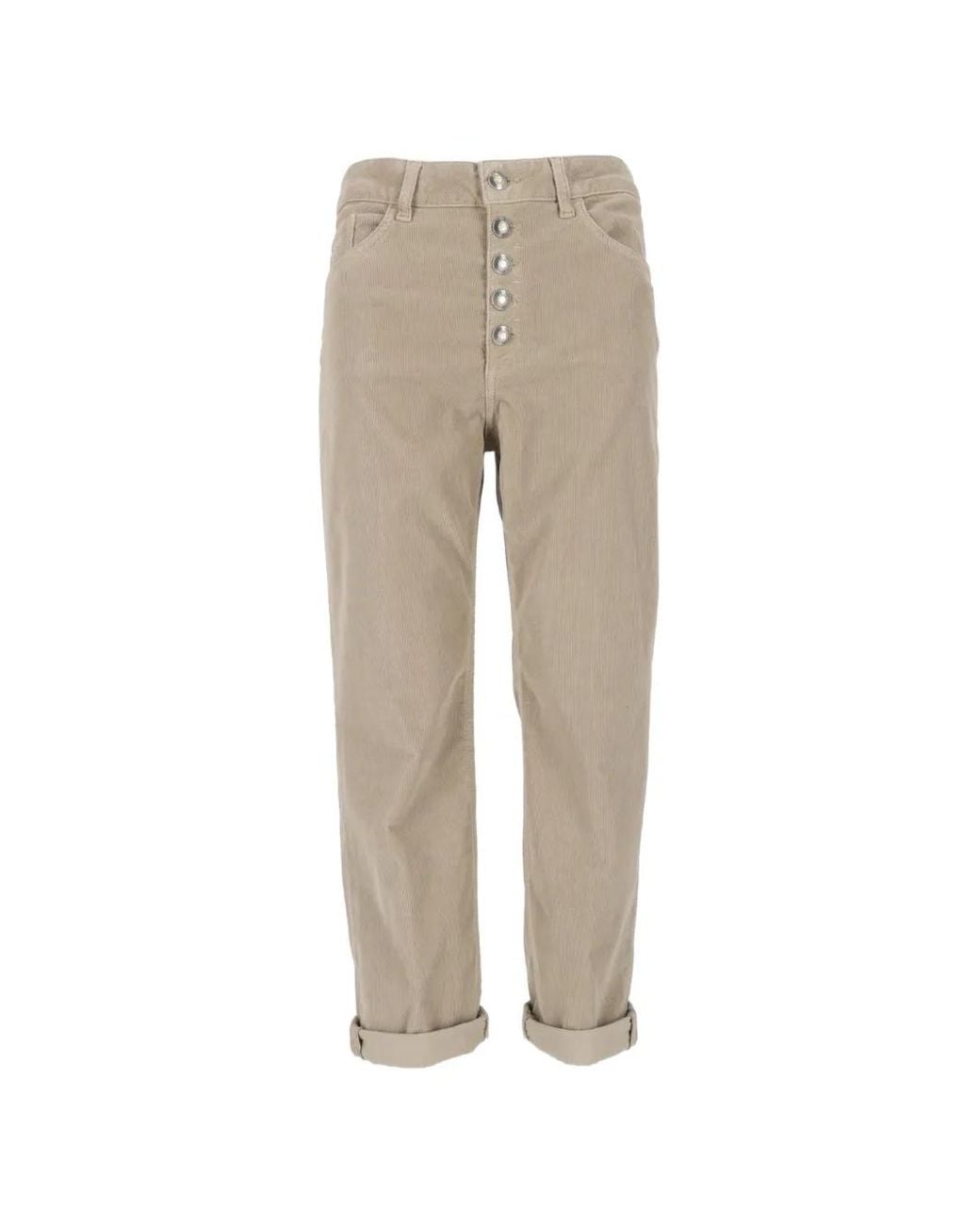 Dondup Natural Koons Corduroy Trousers