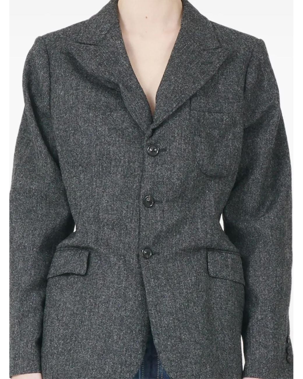Maison Margiela Black Wool Jacket