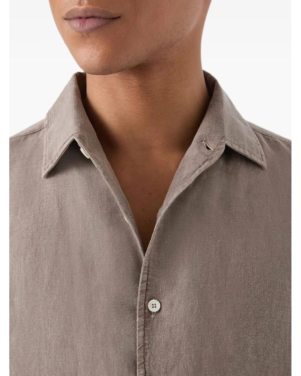 Mc2 Saint Barth Brown Raphael Shirt for men