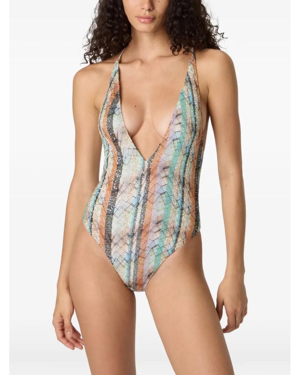 Missoni White One-Piece Swimsuit