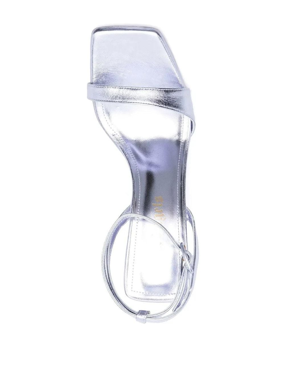 Palm Angels White Palm Tree Heel Sandals