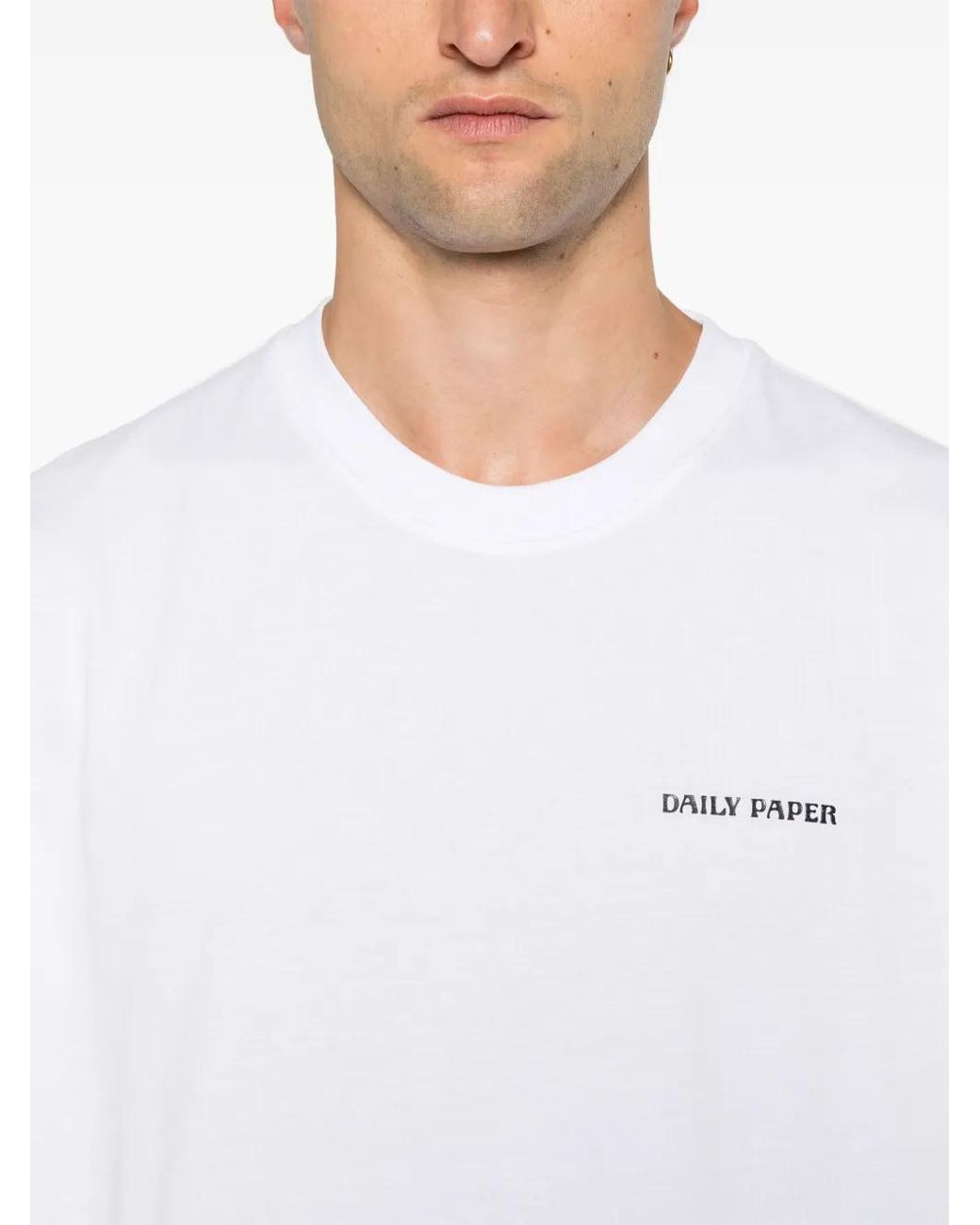 Daily Paper White Dias T-Shirt for men