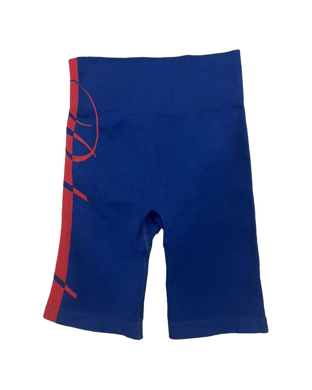 Rhude Blue Biker Short