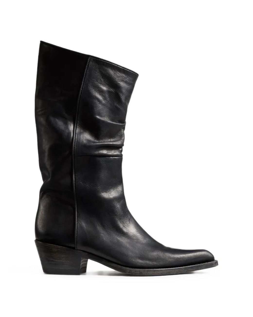 Khaite Black "Clive" Boot T.25