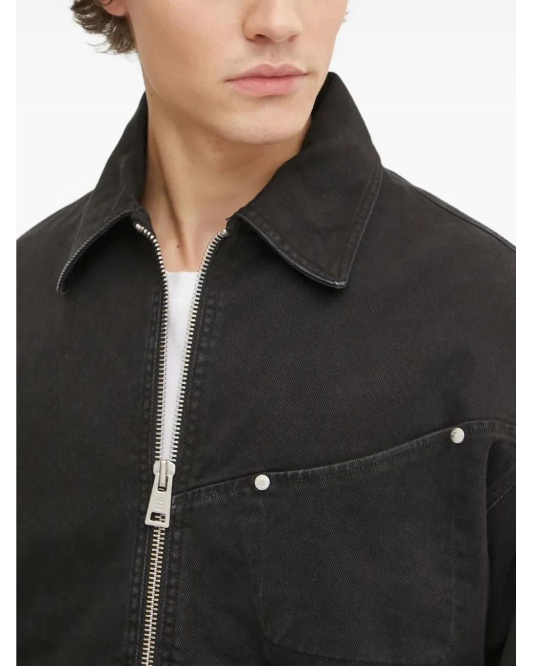 Etudes Studio Black Zip-Pocket Jacket for men