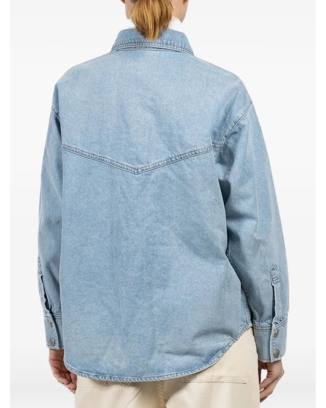 DL1961 Blue Denim Overshirt