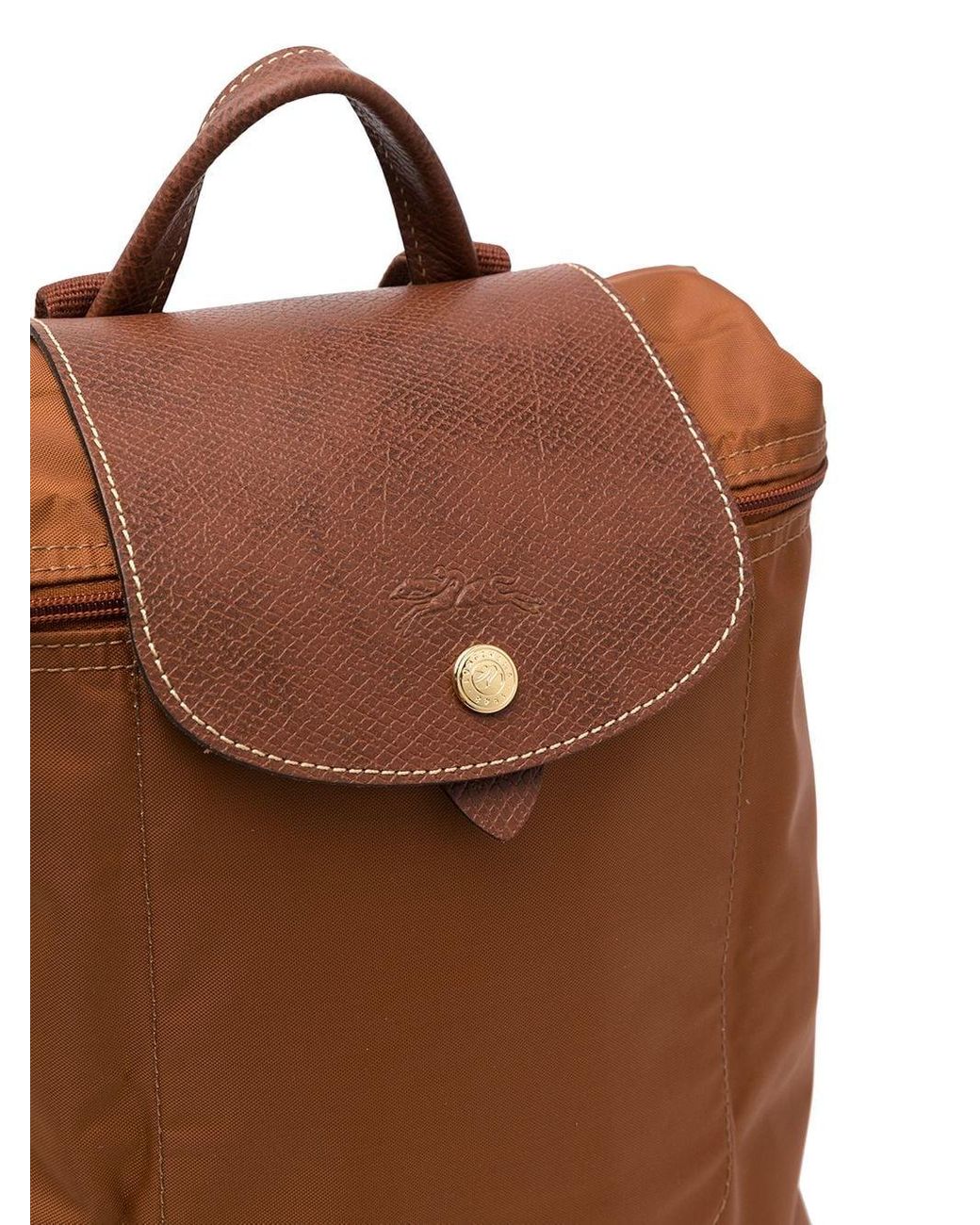 longchamp backpack brown
