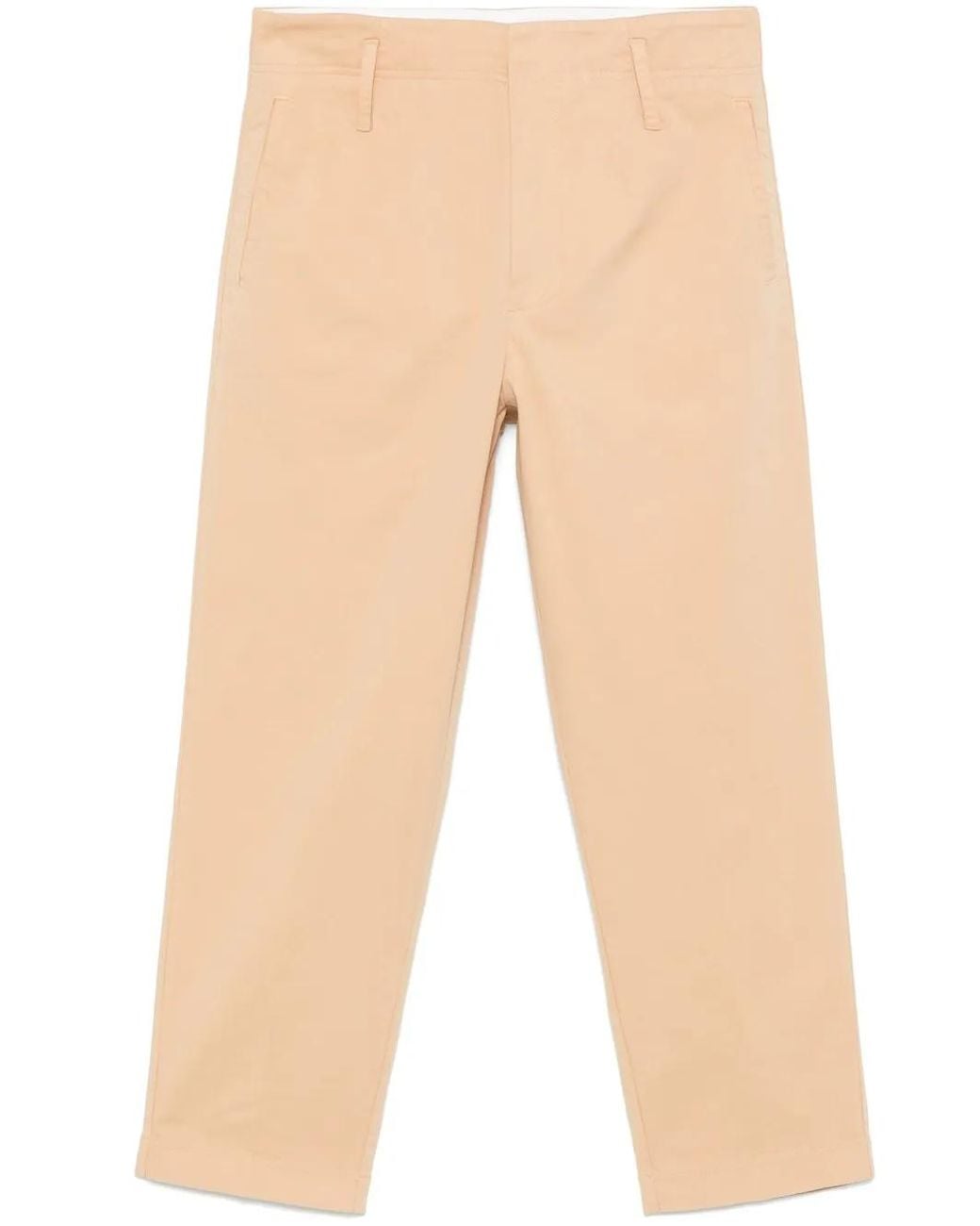 Forte_forte Natural Cropped Trousers