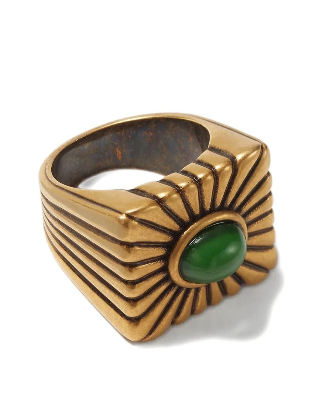 Anillo Circe Versace de color Metallic