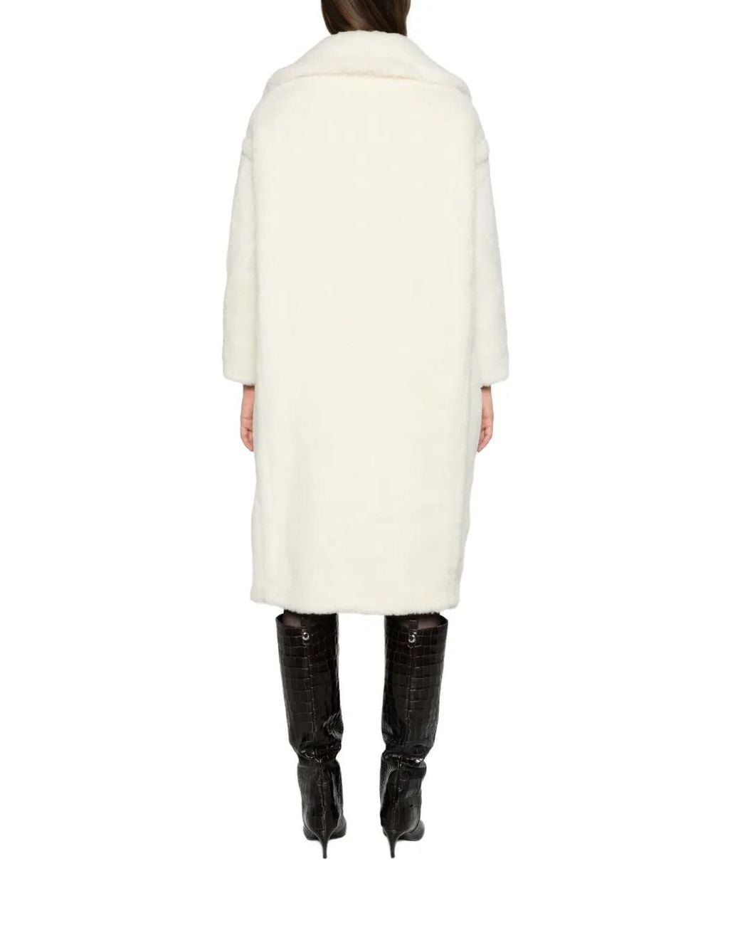 Max Mara White Teddy Bear Icon Coat