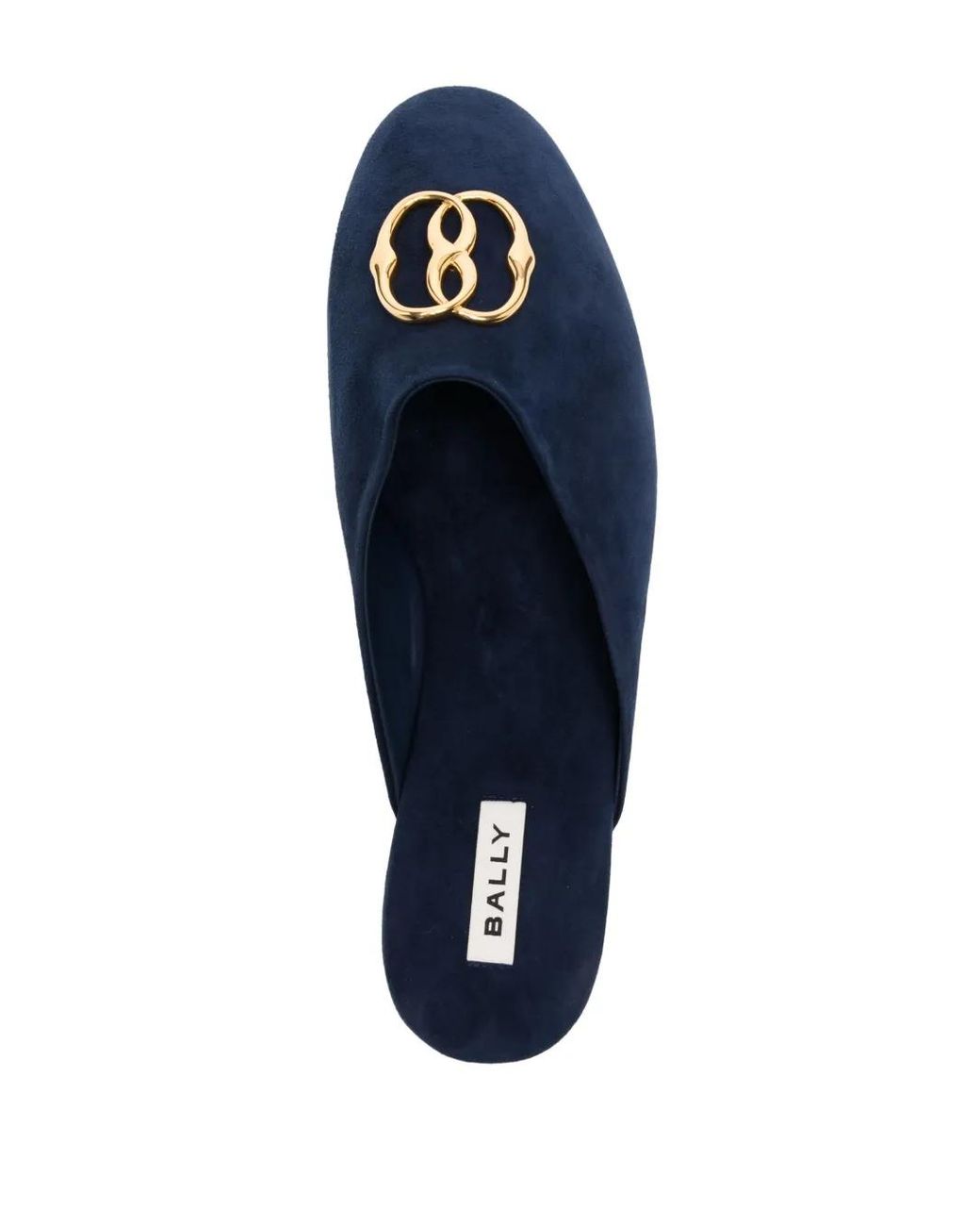 Bally Blue San Fernando Suede Slippers for men