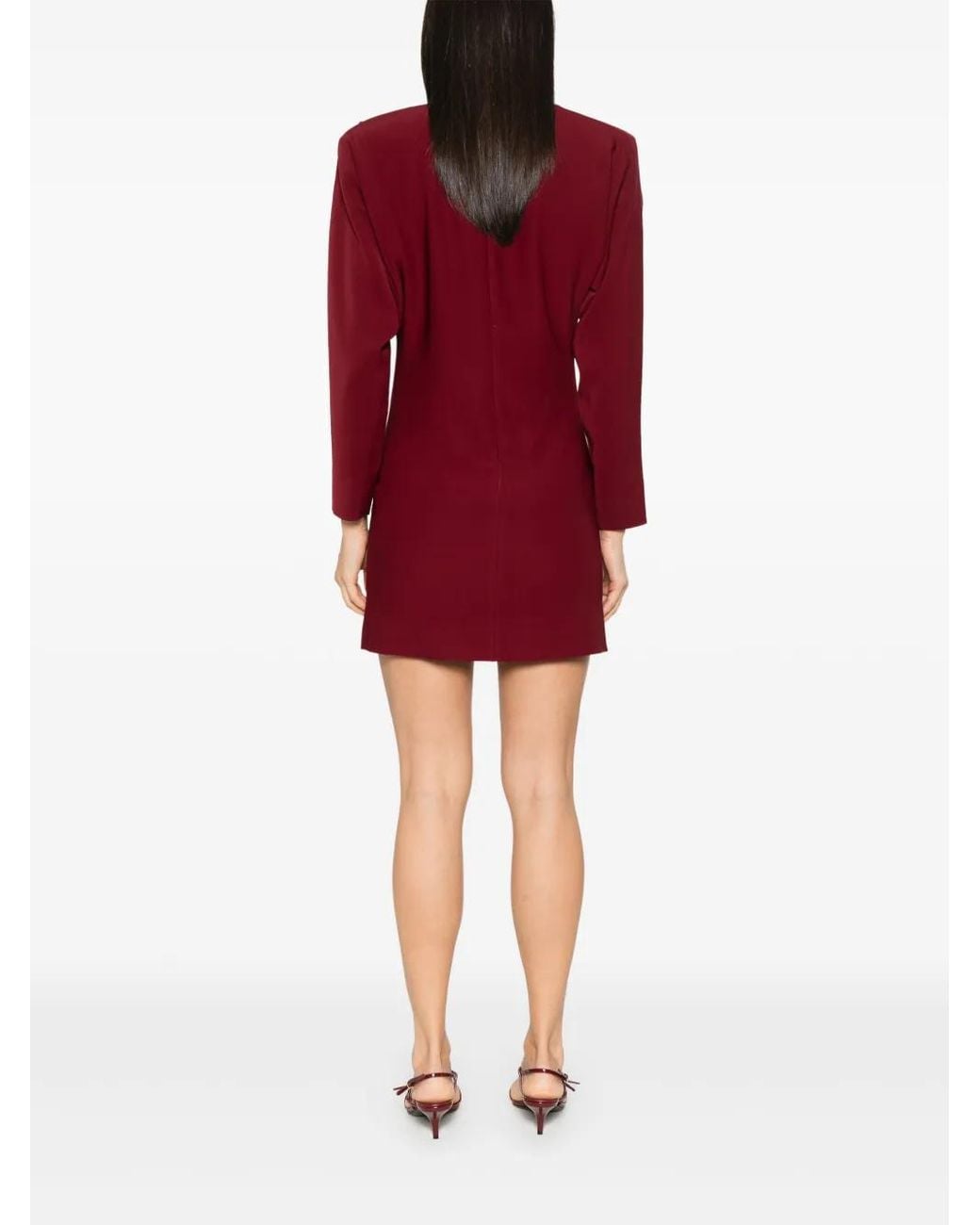 Anine Bing Red Haven Mini Dress