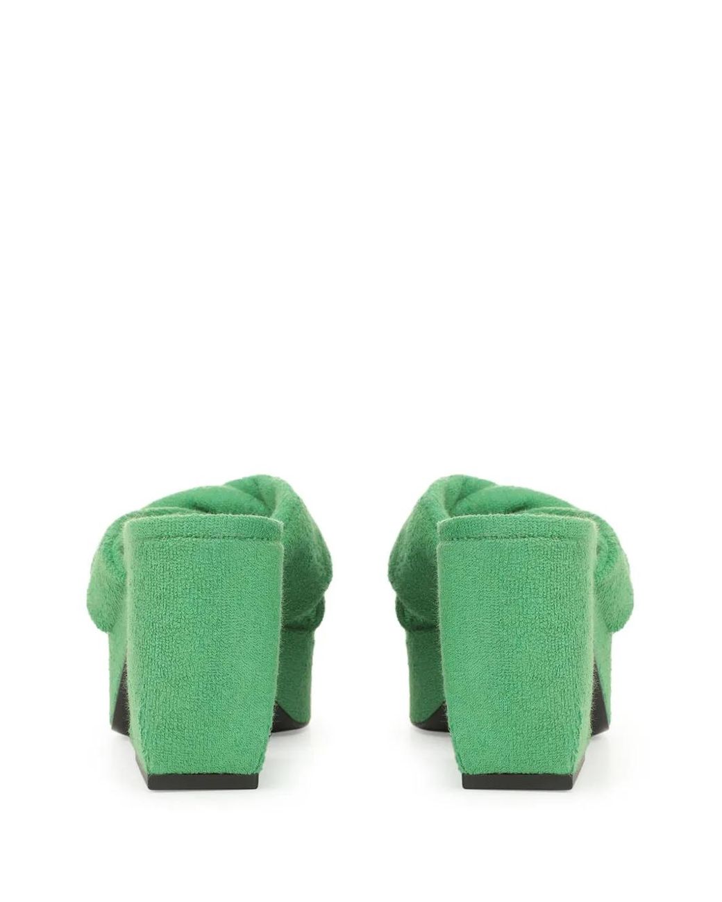 Sergio Rossi Green Si Rossi Platform Sandals