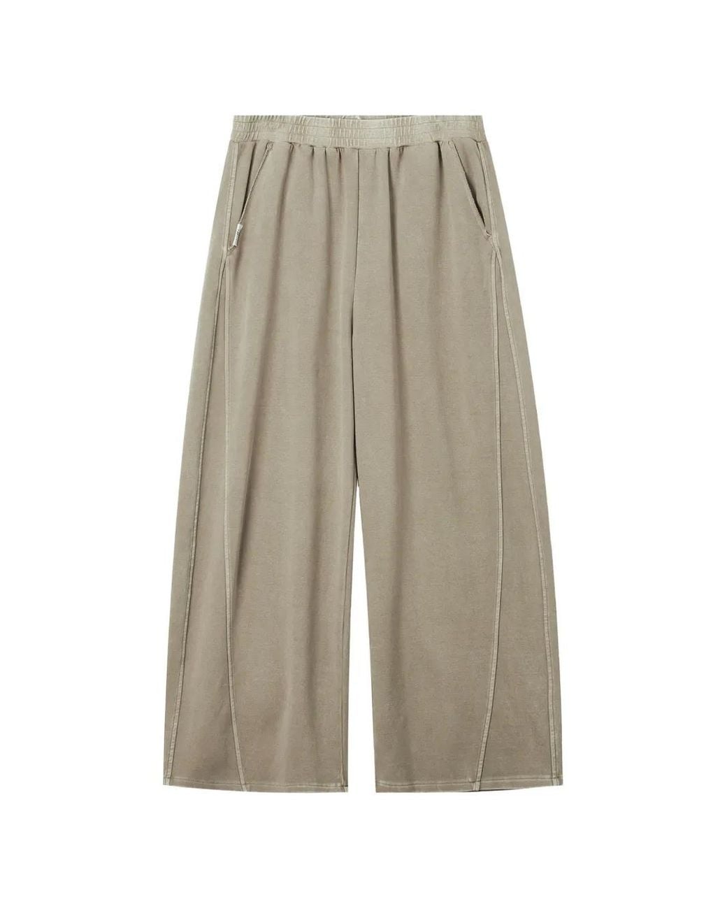Izzue White Logo-Patch Track Pants for men