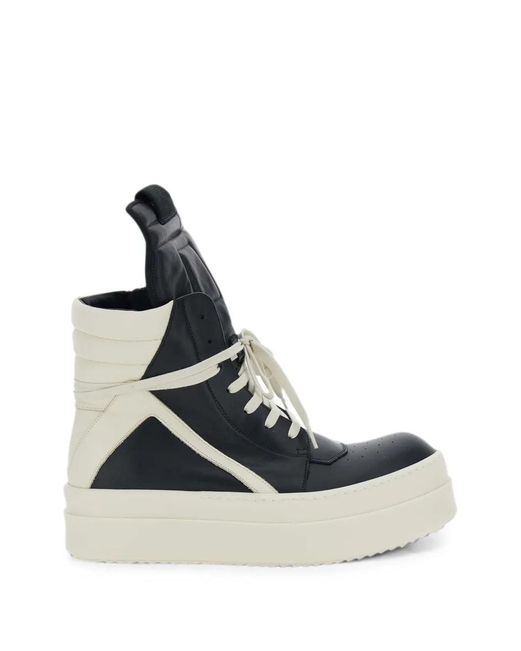 Rick Owens Blue Tower Mega Bumper Geobasket Sneakers for men