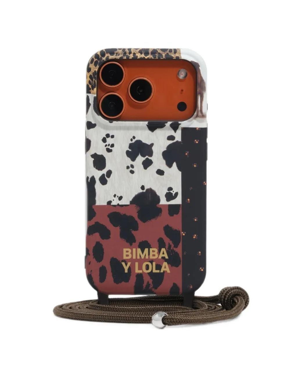Bimba Y Lola White Iphone 17 Pro Patchwork Pony Hard Case