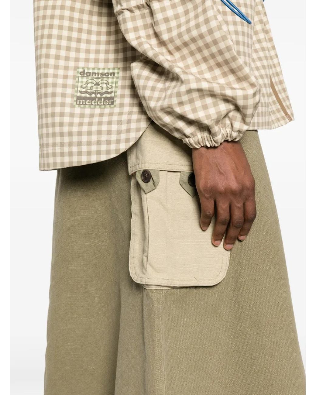 Damson Madder Natural Marcelle Barn Maxi Skirt