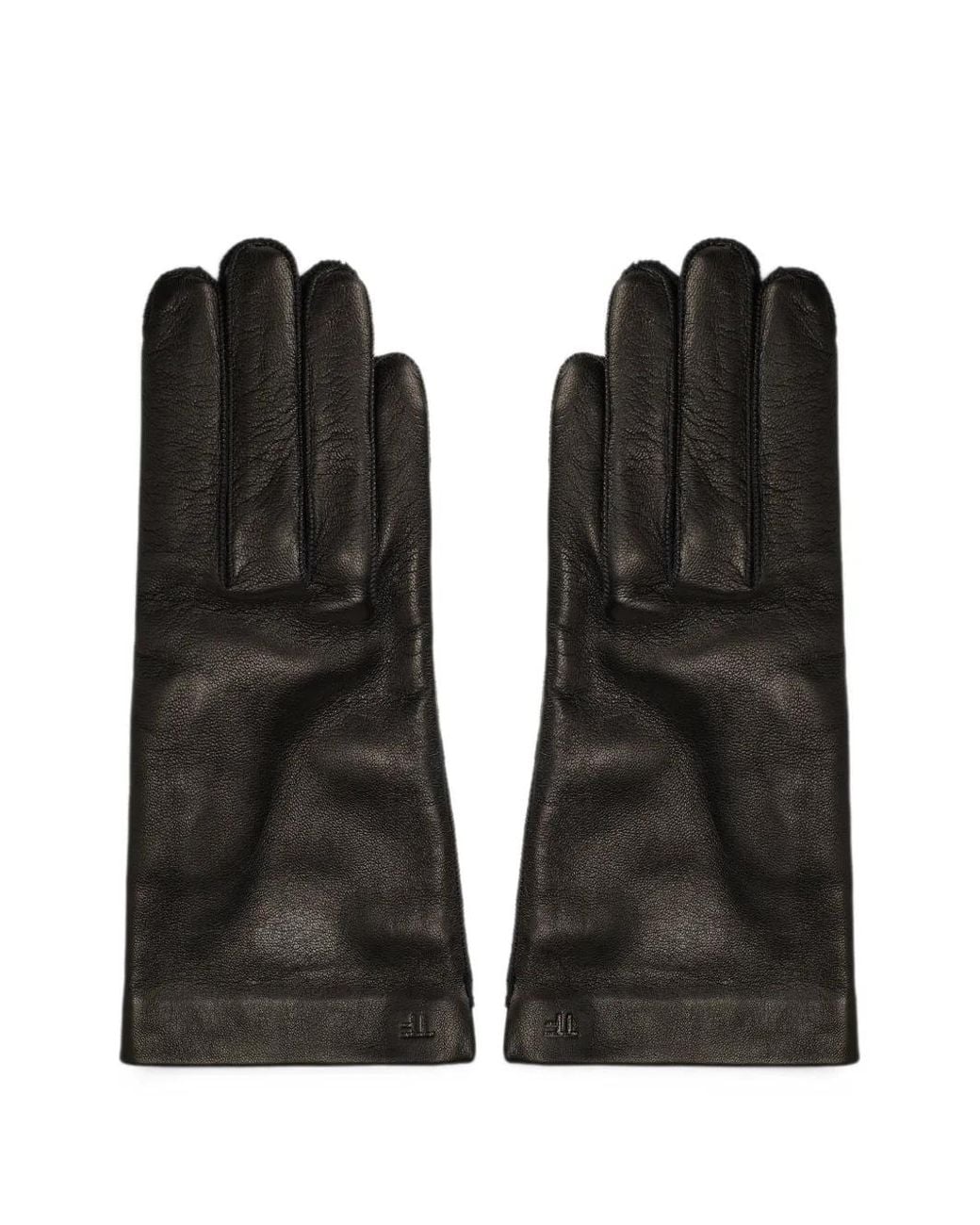 Tom Ford Black Logo-Detail Gloves