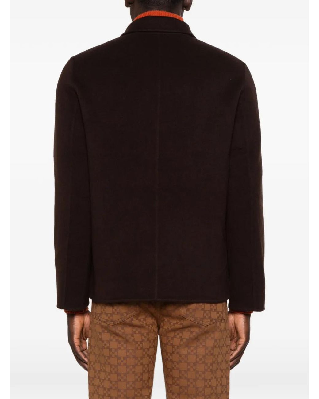 Sandro Button-Up Jack in het Black voor heren