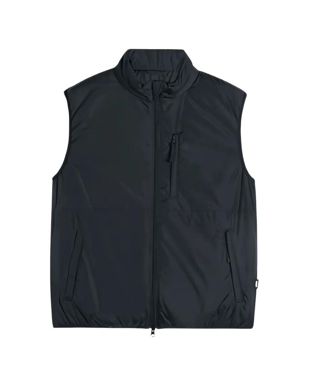 Aspesi Blue Jil Zip-Up Gilet for men
