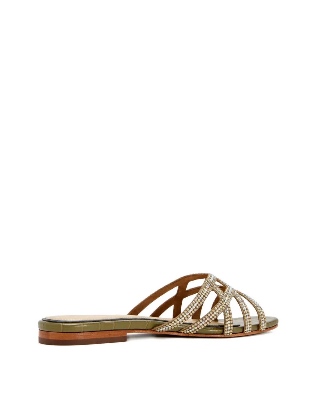 Nicoli Multicolor Sandales Zuri À Brides À Ornements