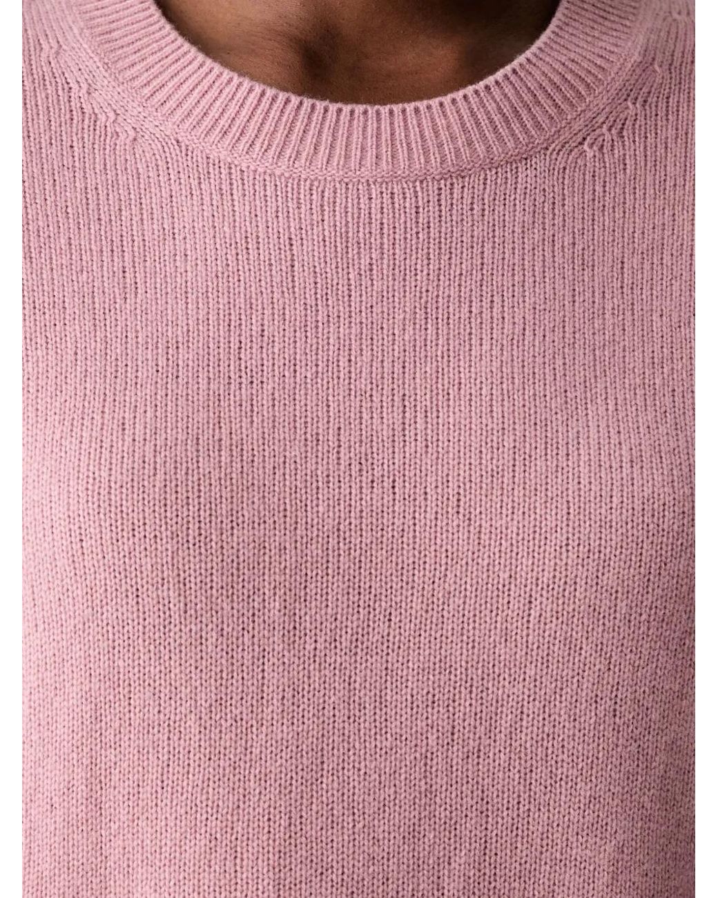 Marc O' Polo Pink Crew-Neck Sweater