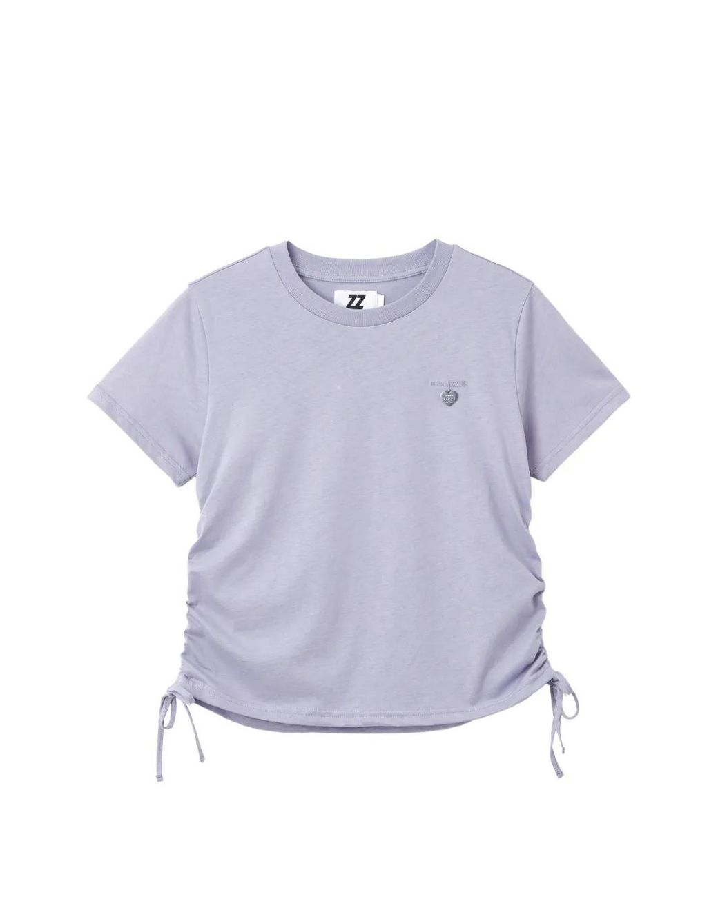 Izzue Purple Drawstring T-Shirt