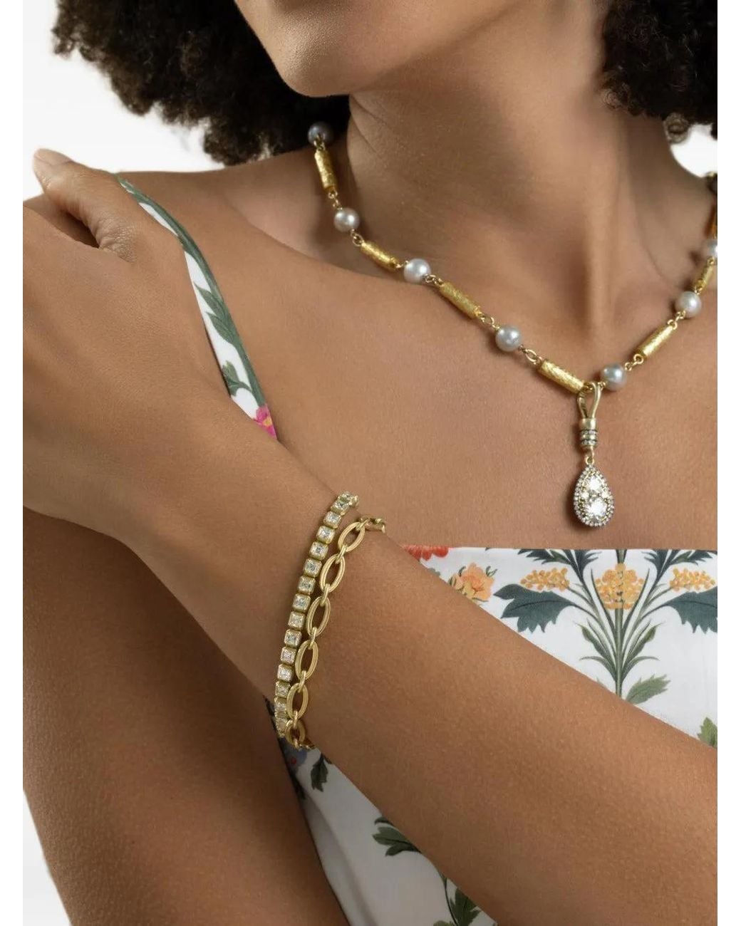 Bracciale Link Mirage di Sylva & Cie in Metallic
