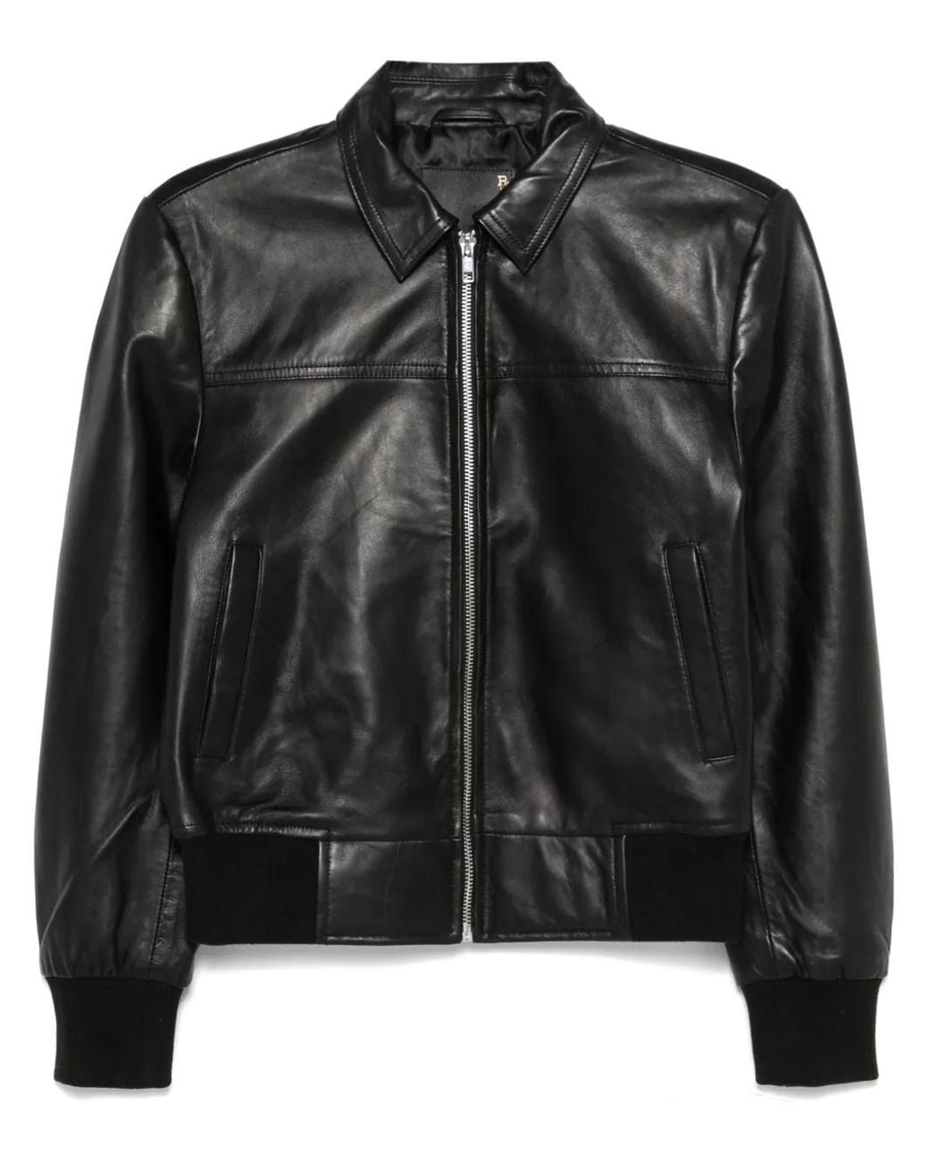 R13 Black Berlin Jeather Jacket