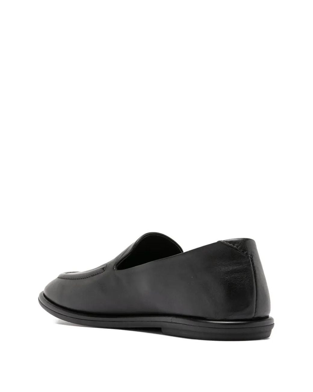 Officine Creative Black Mocassins Mienne 101Mm En Cuir
