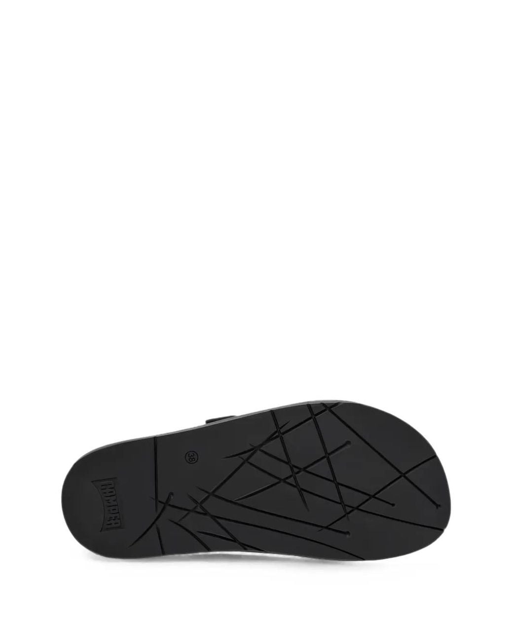 Camper Black Lluc Buckle-Fastening Sandals