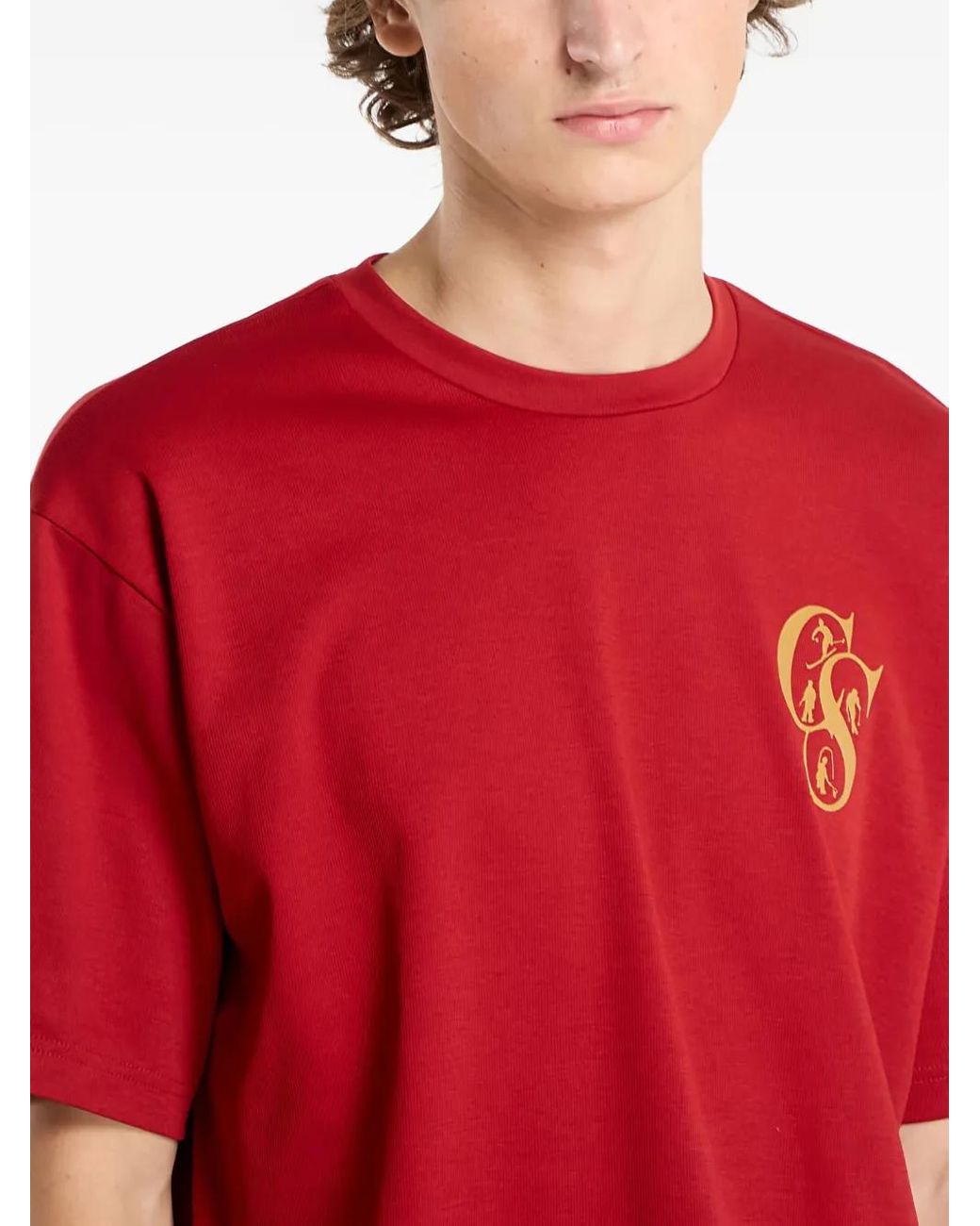 Columbia Red Csc Heritage Graphic T-Shirt for men