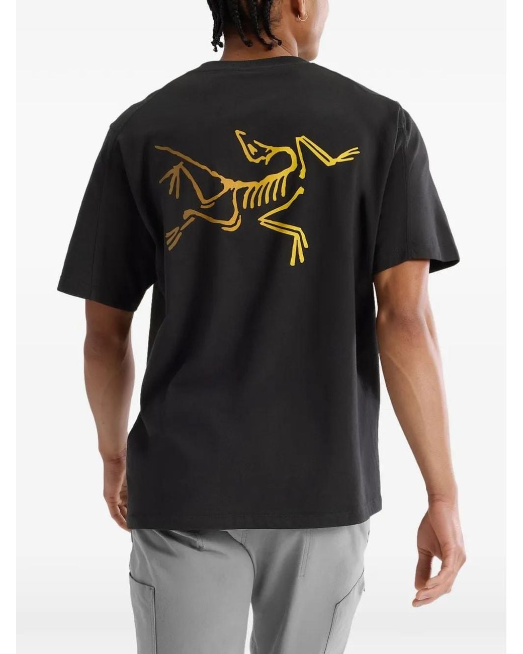 Arc'teryx Black Kragg Cotton T-Shirt for men