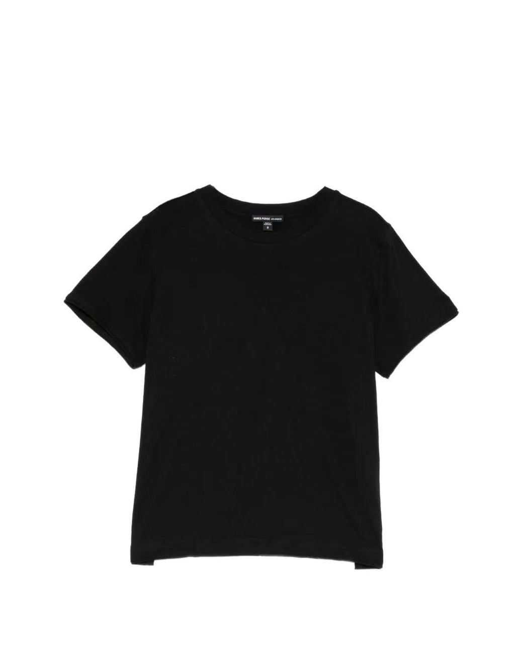 James Perse Black Short-Sleeve T-Shirt