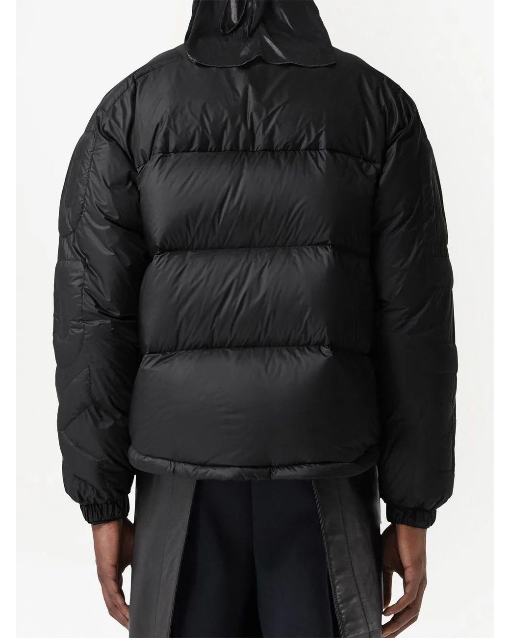 Burberry Black 'Quilted Nylon Puffer Jacket for men