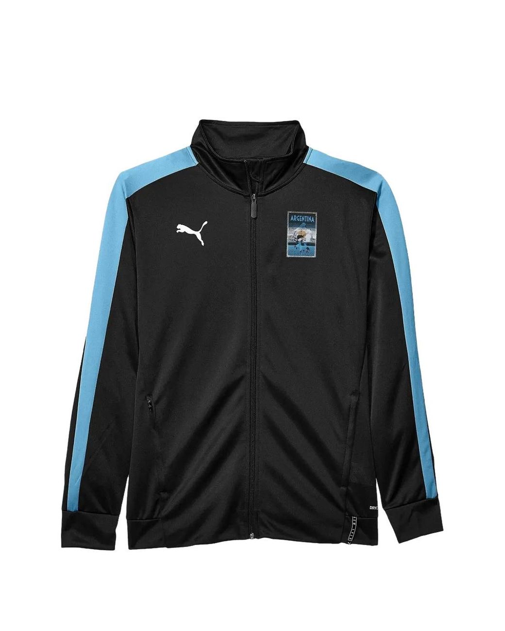 PUMA Black Copa America T7 Zip-Up Jacket for men