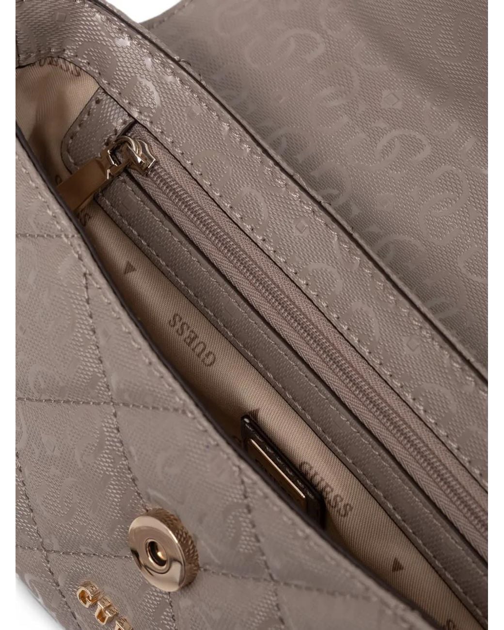 Guess Gray Libby Crossbody Bag