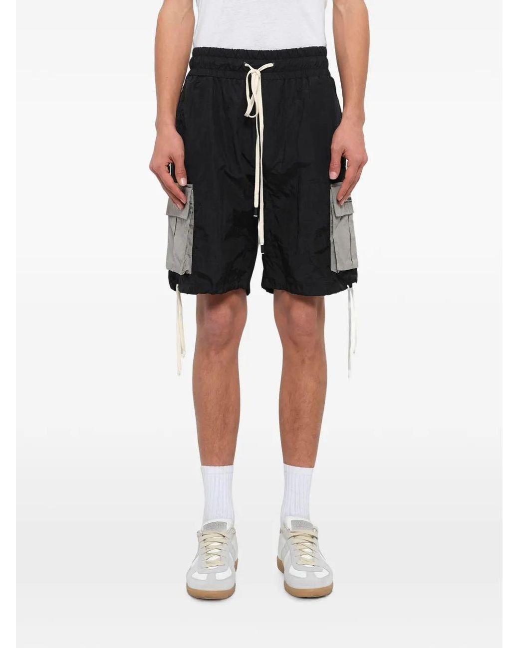 Shorts Cargo M93 di Daniel Patrick in Black da Uomo