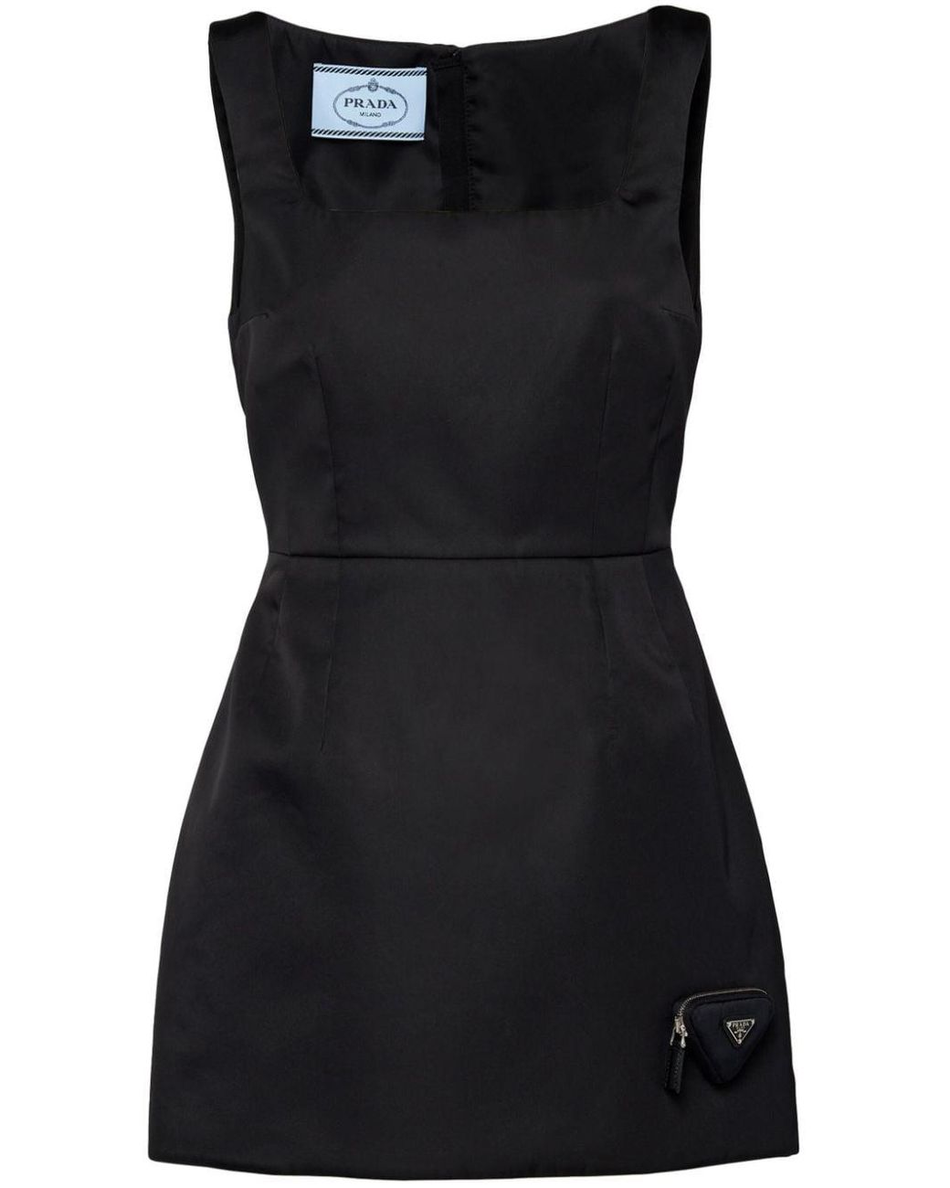 Prada black online nylon dress