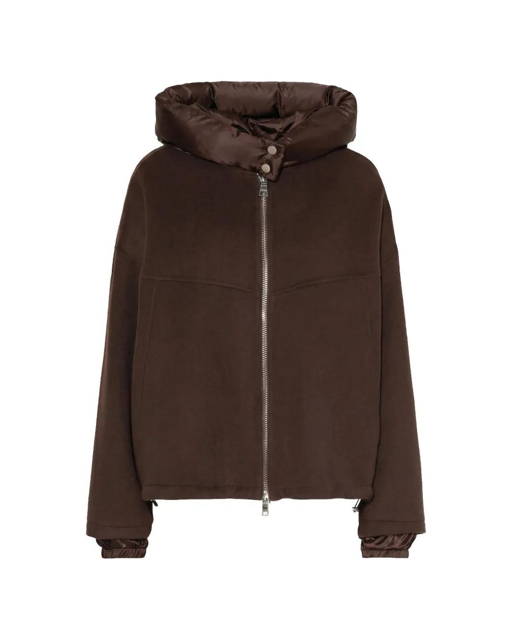 BLONDE No. 8 Brown Veste Jerry À Capuche