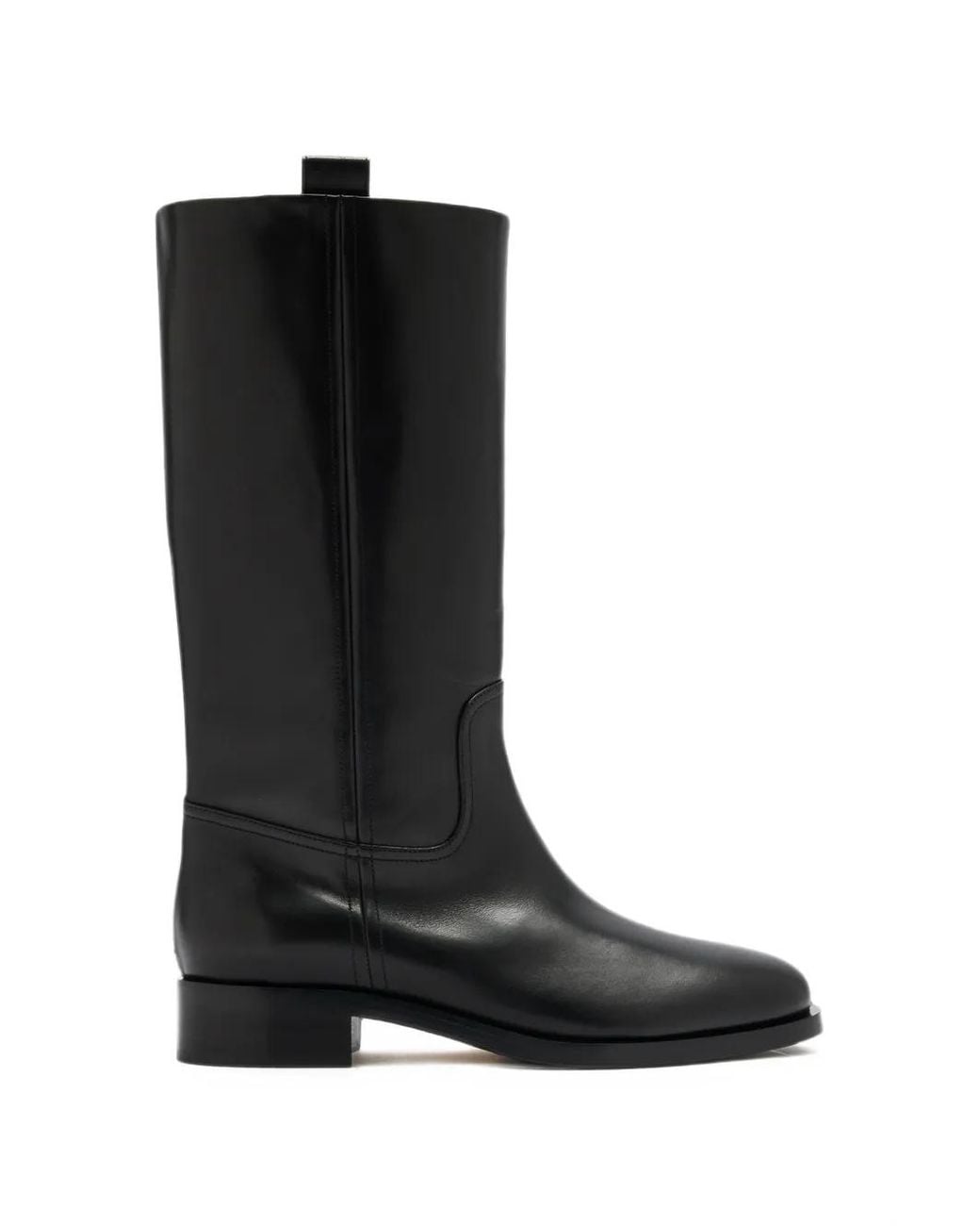 Aeyde Black Theo Calf Leather