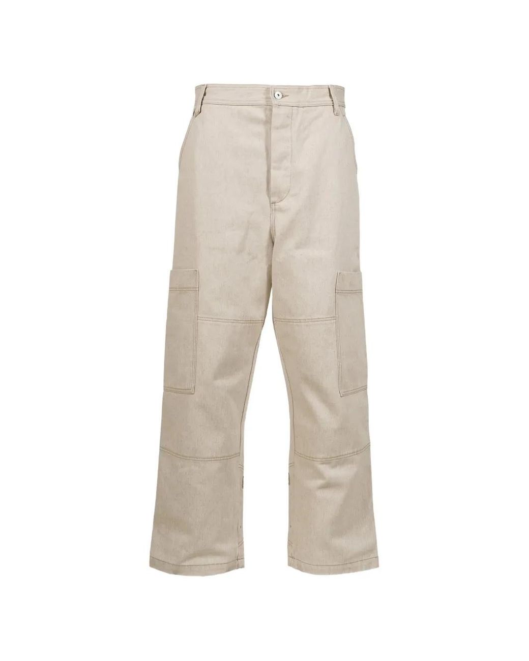 Jacquemus White Trousers for men