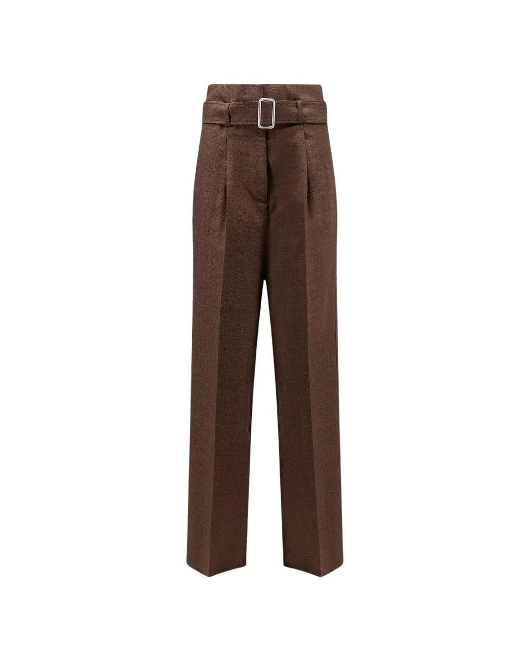 Seafarer Brown Irony Belted Trousers