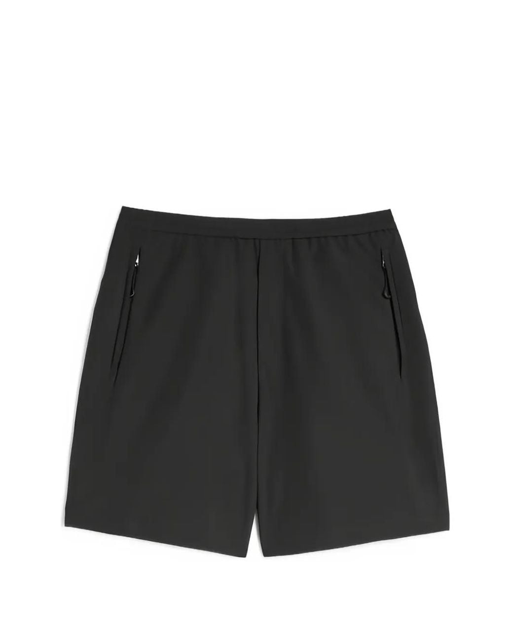 Jil Sander Black Recycled Polyester Bermudas for men