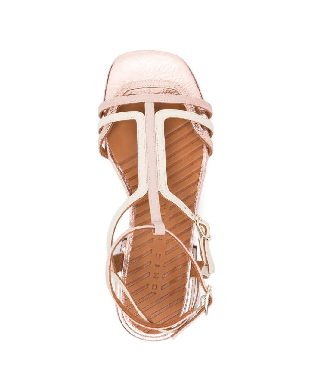 Chie Mihara White Tylala Strappy Sandals