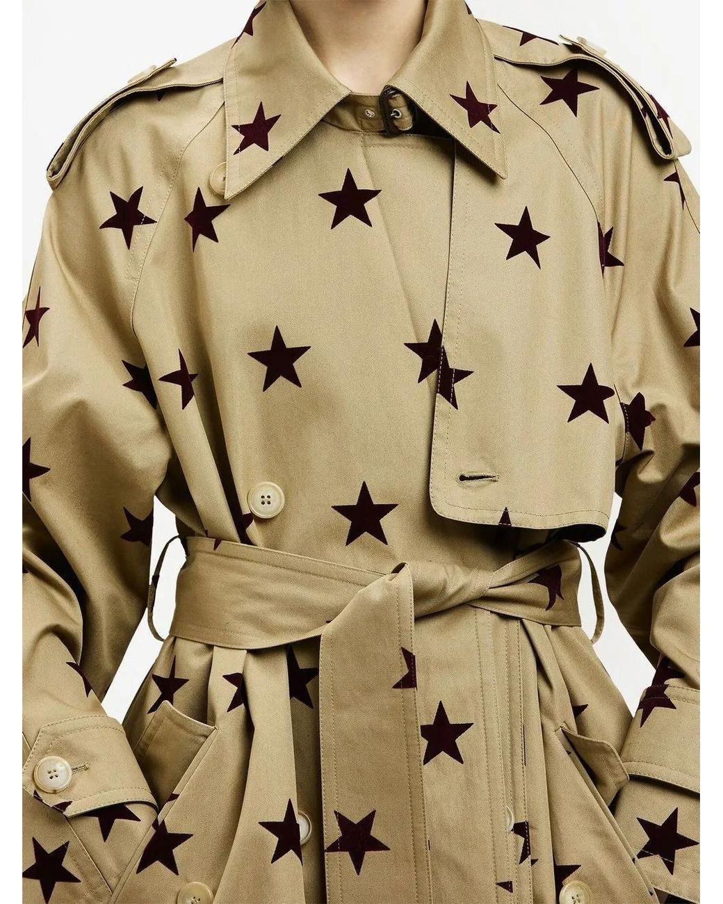 Palm Angels Trenchcoat in het Natural