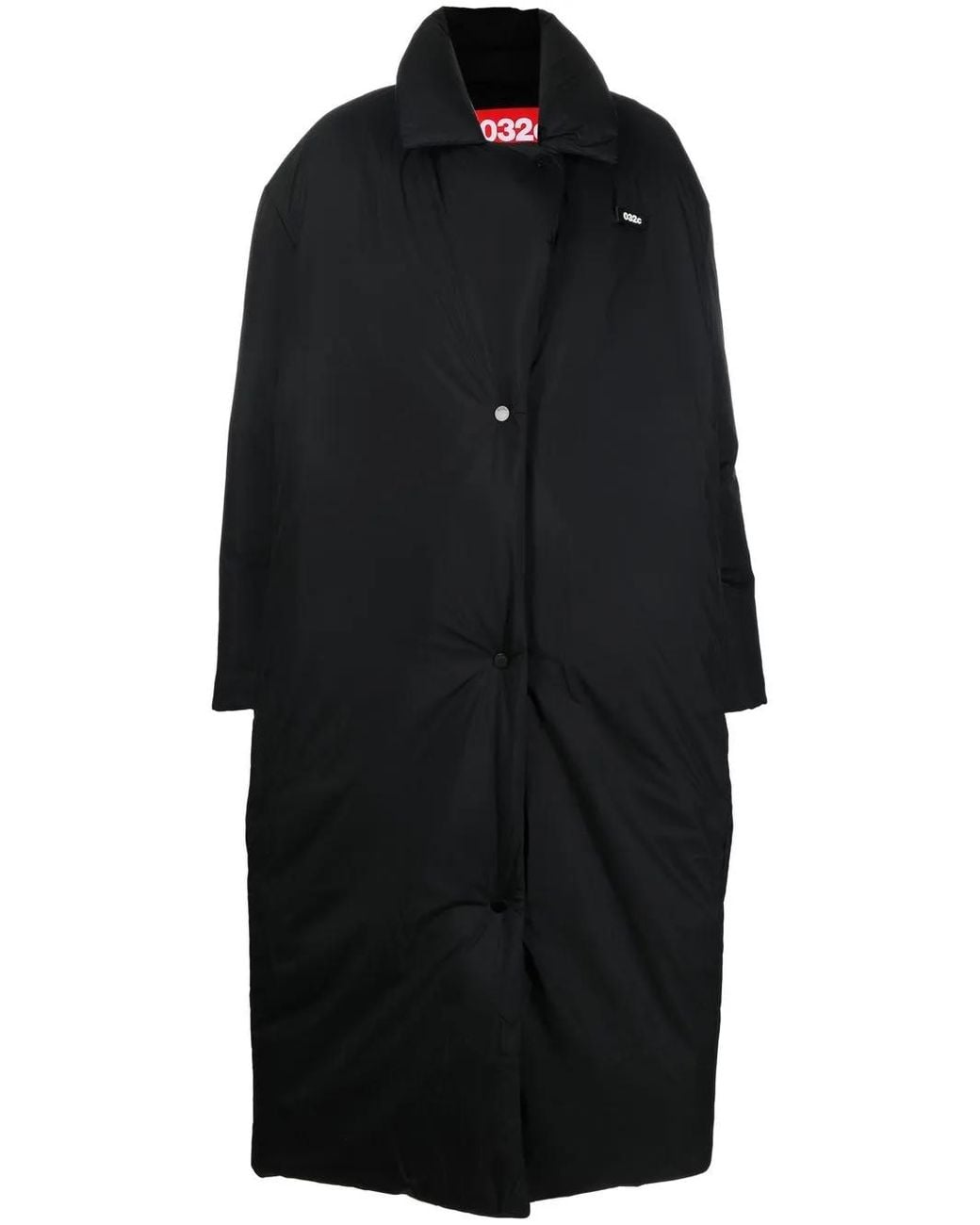 Plumífero Largo Oversize 032c de color Black