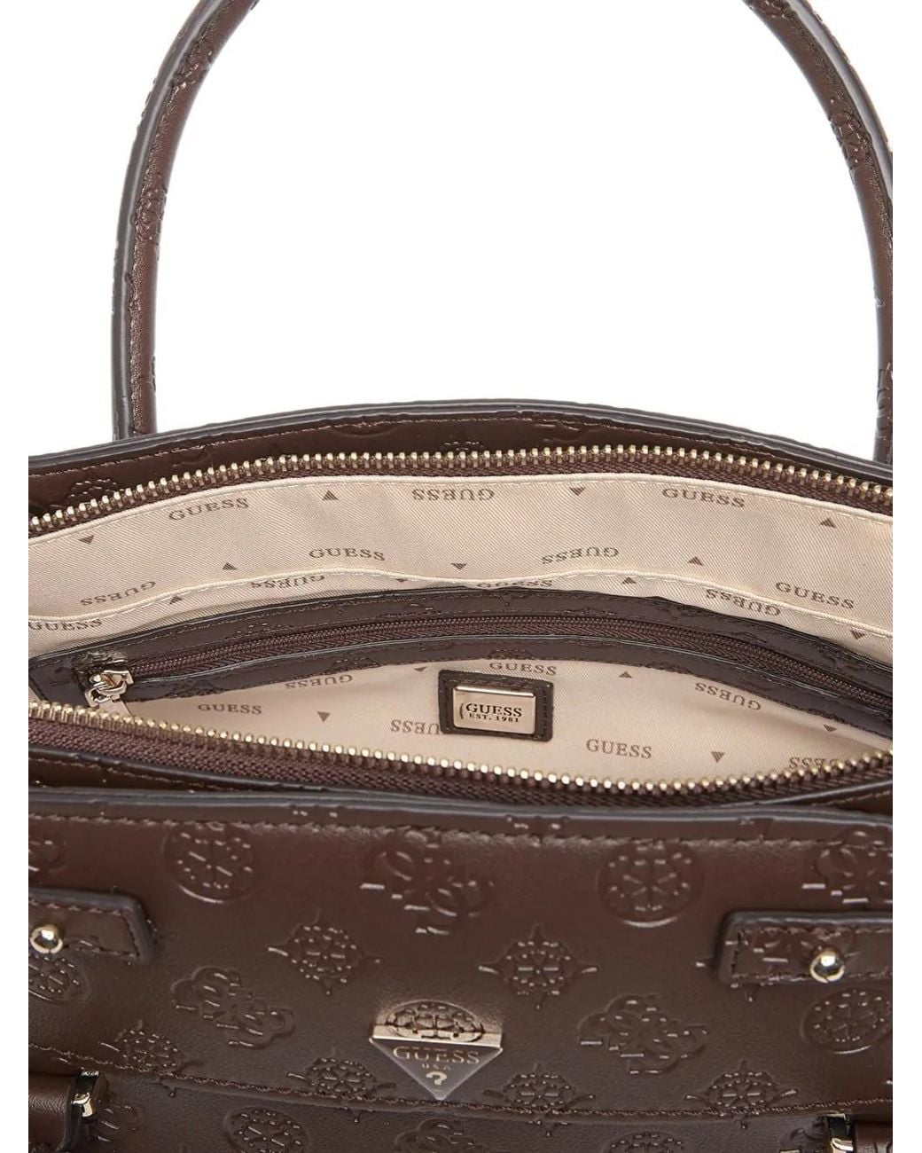 Borsa A Tracolla Diana di Guess in Brown