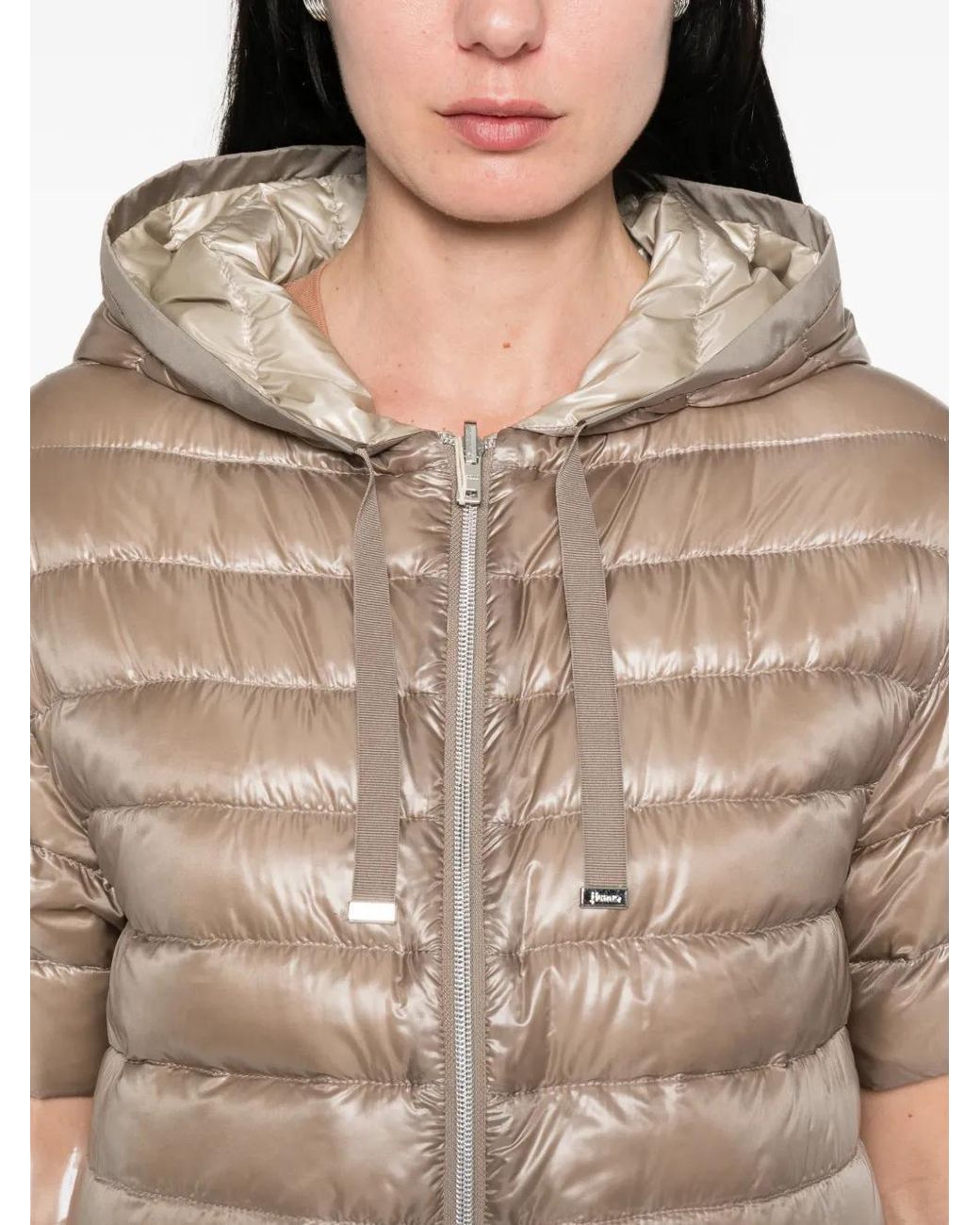 Herno Natural Veste À Manches Courtes