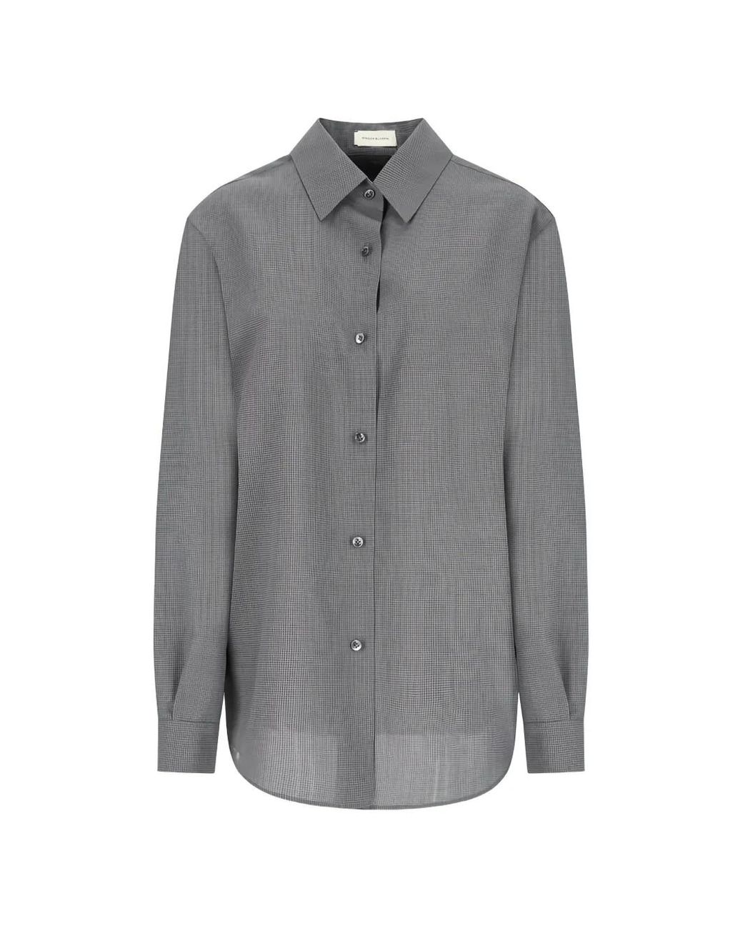 Magda Butrym Gray Buttoned Shirt